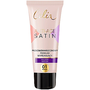 CELIA Satin Anti-Age тональный крем против морщин для лица 01 30ml