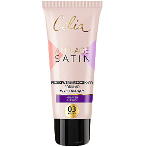 CELIA Satin Anti-Age тональный крем против морщин для лица 03 30ml