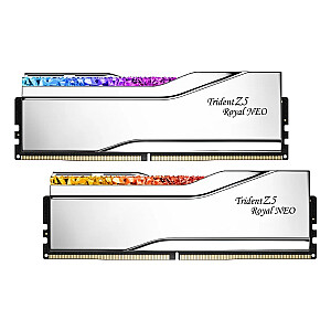 G.Skill Trident Z5 Royal Neo F5-8000J4048G24GX2-TR5NS atmiņas modulis 48 GB 2 x 24 GB DDR5 8000 MHz