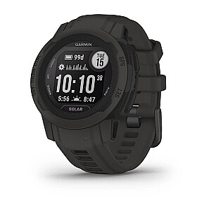 Garmin Instinct 2S Solar 2.01 cm (0.79") MIP 40 mm Digitālais 156 x 156 pikseļi Grafīta GPS (satelīts)