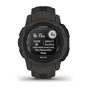 Garmin Instinct 2S Solar 2.01 cm (0.79") MIP 40 mm Digitālais 156 x 156 pikseļi Grafīta GPS (satelīts)