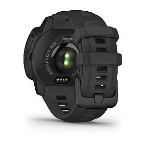 Garmin Instinct 2S Solar 2.01 cm (0.79") MIP 40 mm Digitālais 156 x 156 pikseļi Grafīta GPS (satelīts)