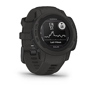 Garmin Instinct 2S Solar 2.01 cm (0.79") MIP 40 mm Digitālais 156 x 156 pikseļi Grafīta GPS (satelīts)