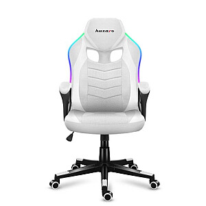 Игровое кресло Huzaro Force 2.5 RGB WHITE MESH