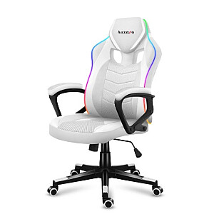 Игровое кресло Huzaro Force 2.5 RGB WHITE MESH