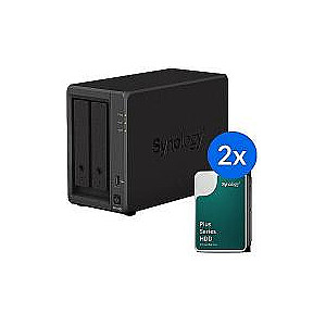 Synology DS224+/2x HAT3300-6T (2x 6TB)