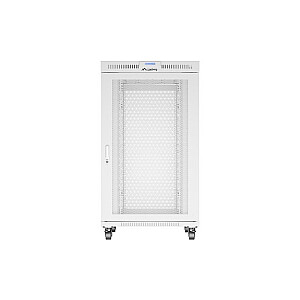 19-дюймовый 27U стоечный шкаф для установки 800x1000 с перфорированными дверями серый (плоская упаковка)