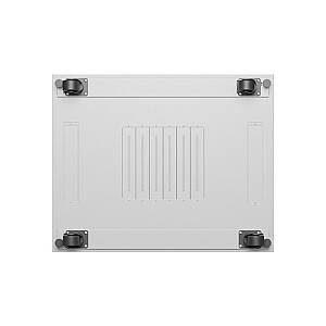 19-дюймовый 27U стоечный шкаф для установки 800x1000 с перфорированными дверями серый (плоская упаковка)