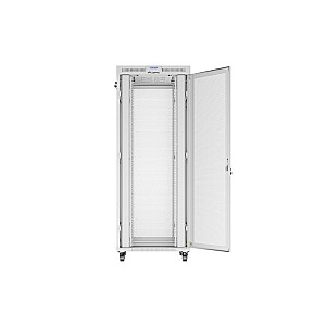 19-дюймовый 42U шкаф для установки в стойку 800x1000 с перфорированными дверями серый (плоская упаковка)