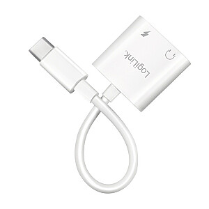 USB-C adapteris uz 2x USB-C, PD 60W / audio