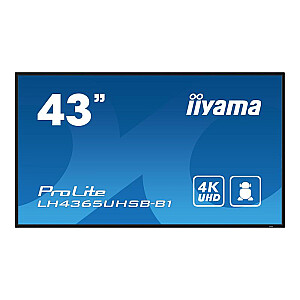 iiyama Digital Signage LH4365UHSB-B1 LH4365UHSBB1 (LH4365UHSB-B1)