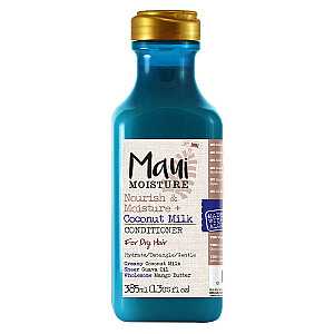 MAUI MOISTURE Nourish&amp;Moisture+ kondicionieris sausiem matiem kokosriekstu piens 385ml