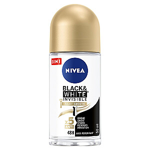 NIVEA Black&amp;White Invisible Silky Smooth антиперспирант с мякотью 50 мл