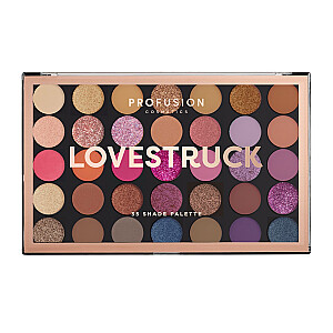 PROFUSION Eyeshadow Palette - палетка из 21 тени для век с кисточкой Lovestruck