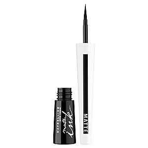 MAYBELLINE Master Ink Matte Liner ar zīmuli 10 Ogļu melns 9g