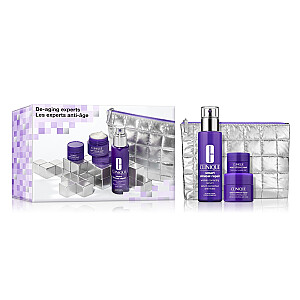 CLINIQUE SET De-Aging Experts Smart Clinical Repair Wrinkle Correcting Serum serum korygujące zmarszczki 50ml + Smart Clinical Wrinkle Correcting Cream kram przeciwzmarszczkowy 15ml + Smart Clinical Repair Wrinkle Correcting Eye Cream krem pocz oczy 