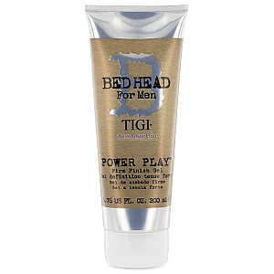 TIGI Bed Head For Men Power Play Firm Finish Gel stipras noturības želeja vīriešu matiem 200ml