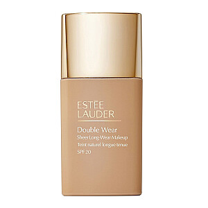 ESTEE LAUDER Double Wear Sheer Long Wear aplauzums matējošais sejas bāze SPF20 2in1 Dawn 30ml