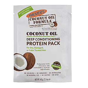 PALMER&#39;S Coconut Oil Formula Deep Conditioner Protein Pack протеиновый уход для волос с кокосовым маслом 60г