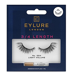 EYLURE Накладные ресницы 3/4 длины накладные ресницы с клеем 004