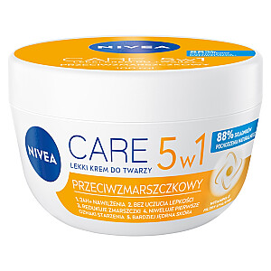 NIVEA Care 5in1 viegls pretgrumbu sejas krēms 100ml