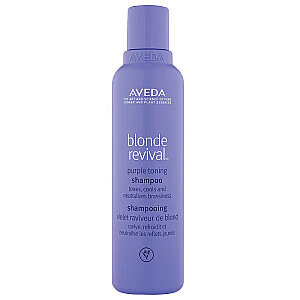 AVEDA Blonde Revival мягкий шампунь нейтрализующий нежелательные желтые или золотые оттенки 200ml