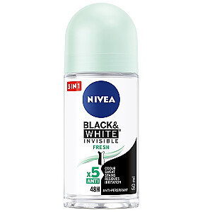 NIVEA Black&amp;White Invisible Fresh антиперспирант с мякотью 50 мл