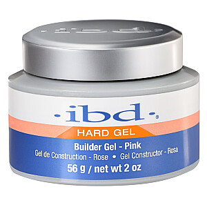 IBD Hard Builder Gel UV celtniecības želeja Rozā 56g