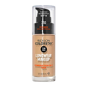 REVLON ColorStay With Pump Makeup Combination/Oily Skin SPF15 тональный крем для комбинированной и жирной кожи 250 Fresh Beige 30мл