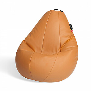 Qubo™ Comfort 120 Papaya SOFT FIT sēžammaiss pufs
