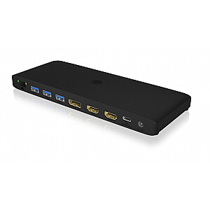 IB-DK2416-C 11in1 Док-станция, HDMI, DP, USB, LAN