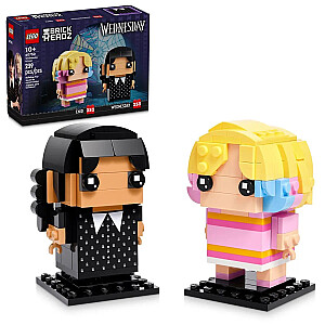 LEGO BRICKHEADZ 40750 Уэнсдей и Энид