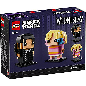 LEGO BRICKHEADZ 40750 Уэнсдей и Энид