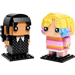 LEGO BRICKHEADZ 40750 Уэнсдей и Энид