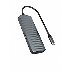 IB-DK4022a-CPD 6in1 док-станция, HDMI, USB, PD