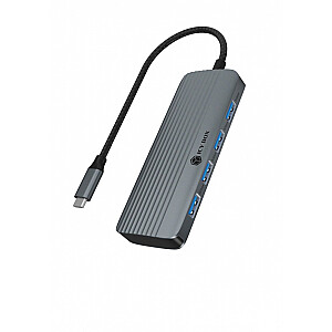 IB-DK4022a-CPD 6in1 док-станция, HDMI, USB, PD