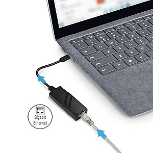 USB 3.2 Gen1 USB-C к адаптеру Gigabit Ether.