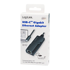 USB 3.2 Gen1 USB-C к адаптеру Gigabit Ether.