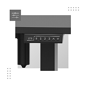 MA-Leader 7.6 Черный электрический стол
