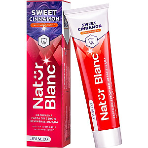 SYLVECO Natur Blanc реминерализующая зубная паста Sweet Cinnamon 100ml