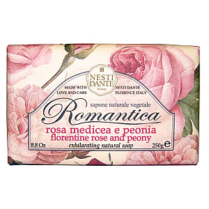 Tualetes ziepes NESTI DANTE Romantica Florentine roze un peonija 250g