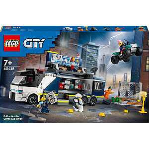 LEGO City Полицейский грузовик с криминалистической лабораторией (60418)