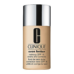 CLINIQUE Even Better Makeup SPF15 Выравнивает и корректирует тональный крем, выравнивающий тон кожи 11 Фарфоровый бежевый, 30 мл