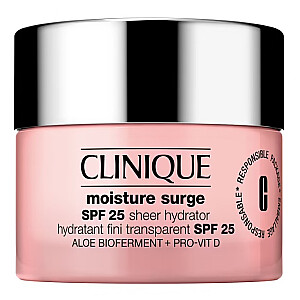 CLINIQUE Moisture Surge SPF25 Sheer Hydrator mitrinošs sejas krēms 30 ml