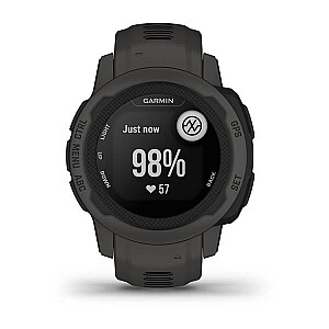 Garmin Instinct 2S с пульсометром HRM Elevate (графит/графитовый ремешок)