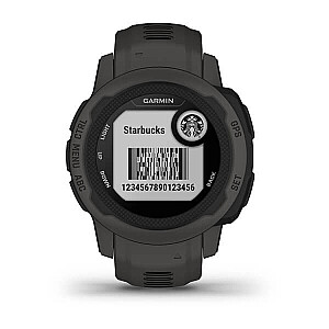 Garmin Instinct 2S с пульсометром HRM Elevate (графит/графитовый ремешок)