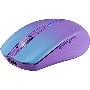 MOUSE DEFENDER MYSTERY MM-301 RF+BT ФИОЛЕТОВЫЙ 1600dpi 6P