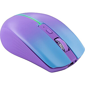 MOUSE DEFENDER MYSTERY MM-301 RF+BT ФИОЛЕТОВЫЙ 1600dpi 6P