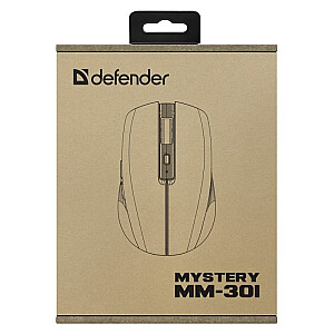 MOUSE DEFENDER MYSTERY MM-301 RF+BT ФИОЛЕТОВЫЙ 1600dpi 6P