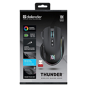 MOUSE DEFENDER GM-213 THUNDER RF 1600dpi 8P MELNS